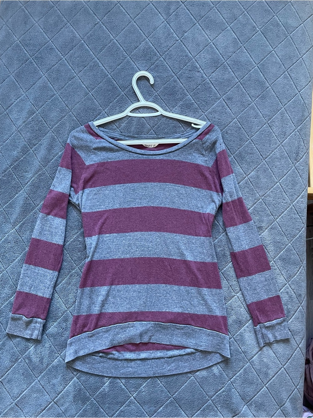 TNA Vintage Striped Long-Sleeve